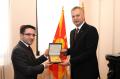 Visit of the defense minister of Macedonia